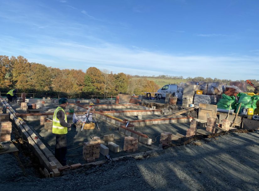 Pluckley Development: Substructure with a View