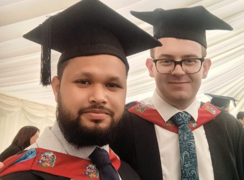 Sam Pilling and Tajul Islam – Graduation Ceremony